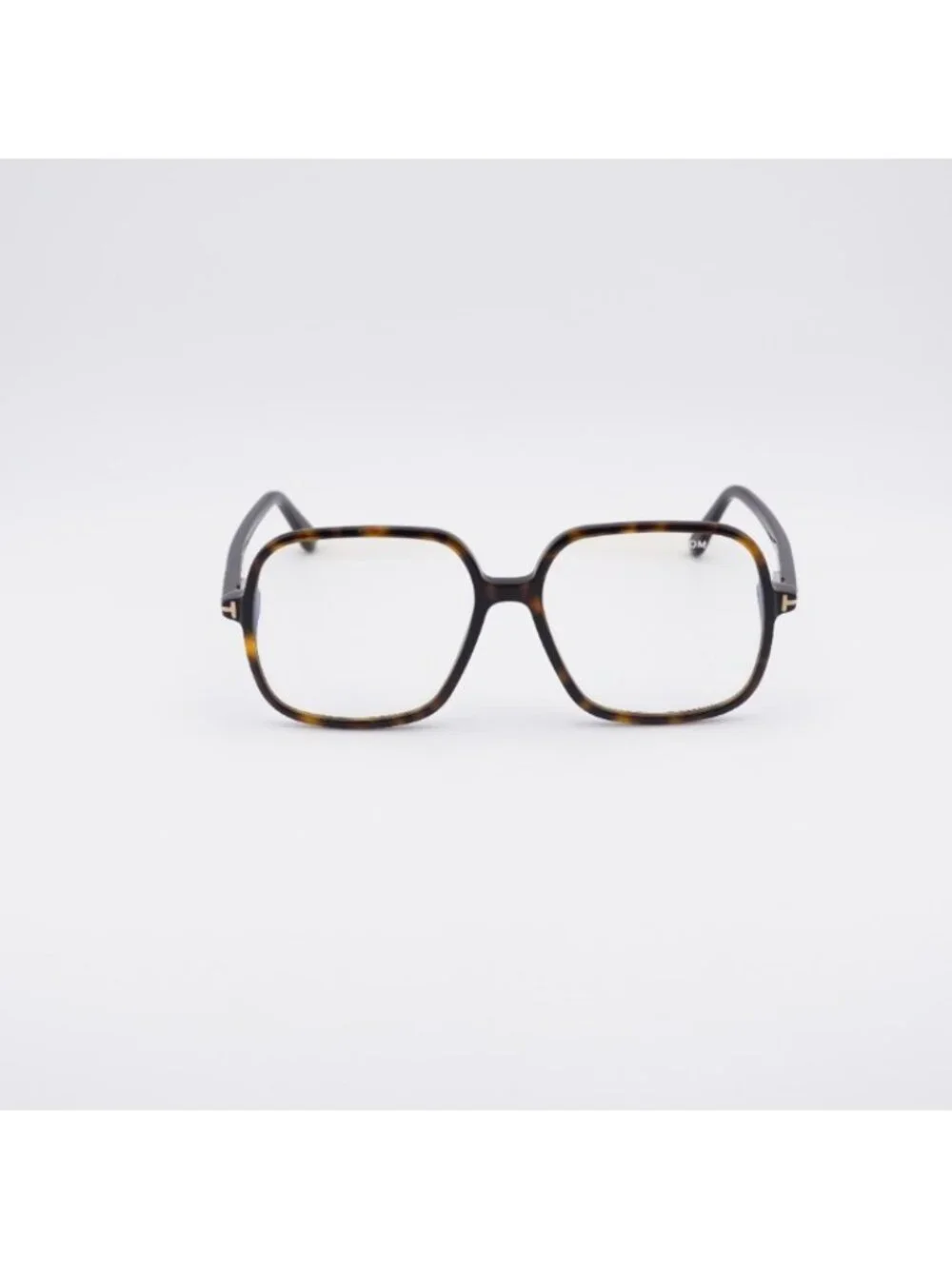 Tom Ford FT5764-B 052 Eyeglasses Dark Havana 56mm Square Frame